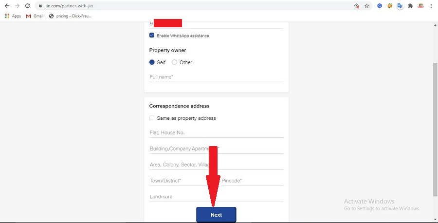 Jio Tower Installation Apply Online स्टेप बाय स्टेप 2023 3 jio tower
