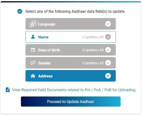 Aadhaar Card में Date of Birth Change कैसे करें 3 Update Aadhaar Online