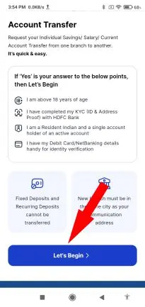 HDFC Bank Account Transfer कैसे करें Online मोबाइल से 5 hdfc bank account transfer Let's Begin